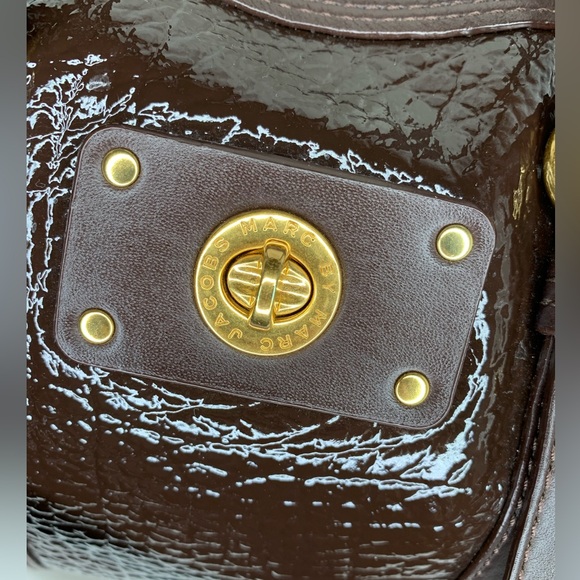 Marc by Marc Jacobs XL 2Way Convertible Duffle / Boston Bag • Chocolate Brown - Picture 3 of 10